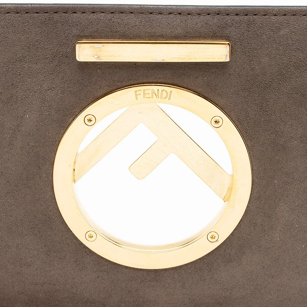 Fendi Calfskin Kan I Shoulder Bag (SHF-13965)