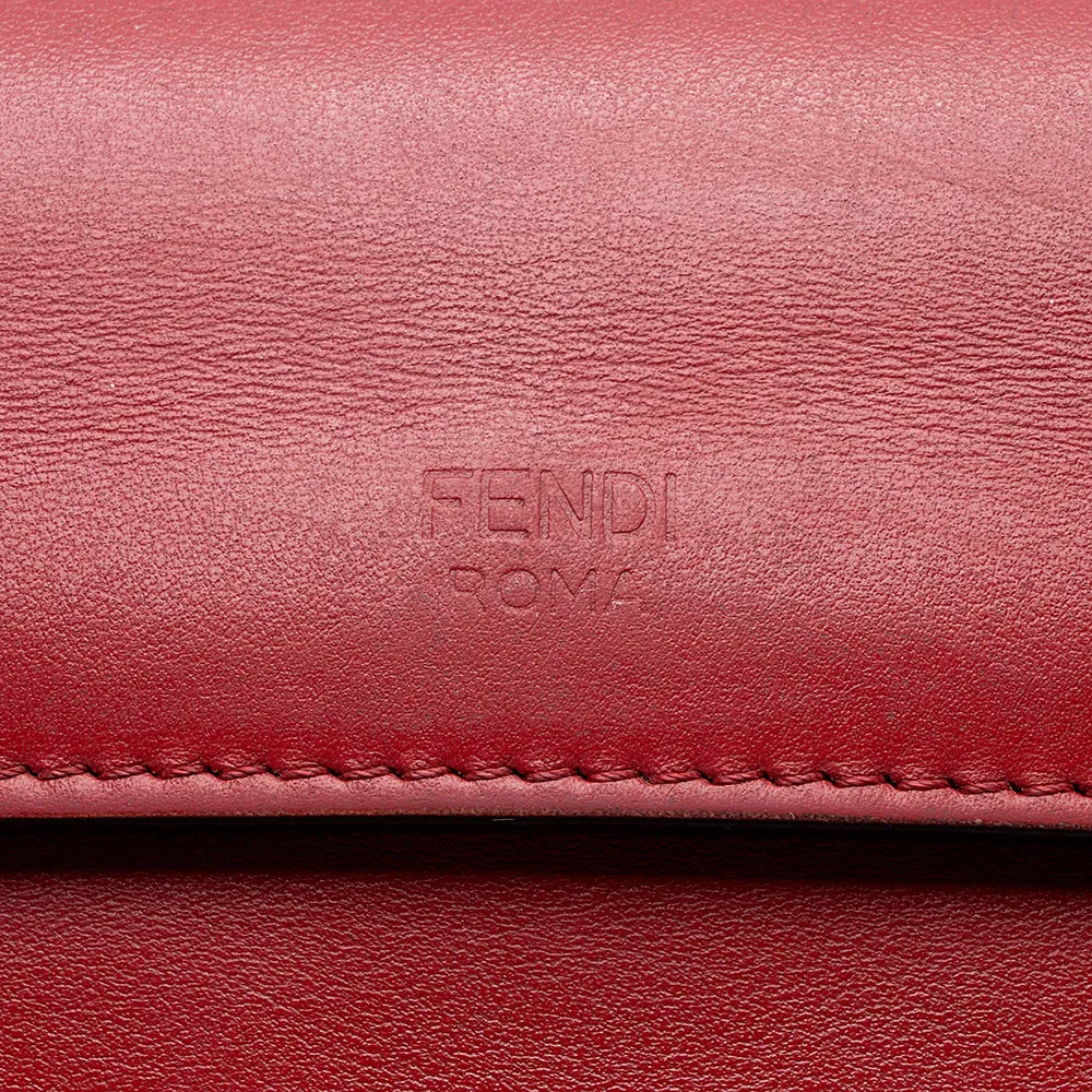 Fendi Calfskin Kan I Shoulder Bag (SHF-13965)