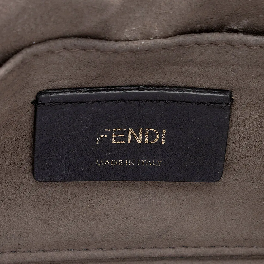 Fendi Calfskin Kan I Shoulder Bag (SHF-13965)