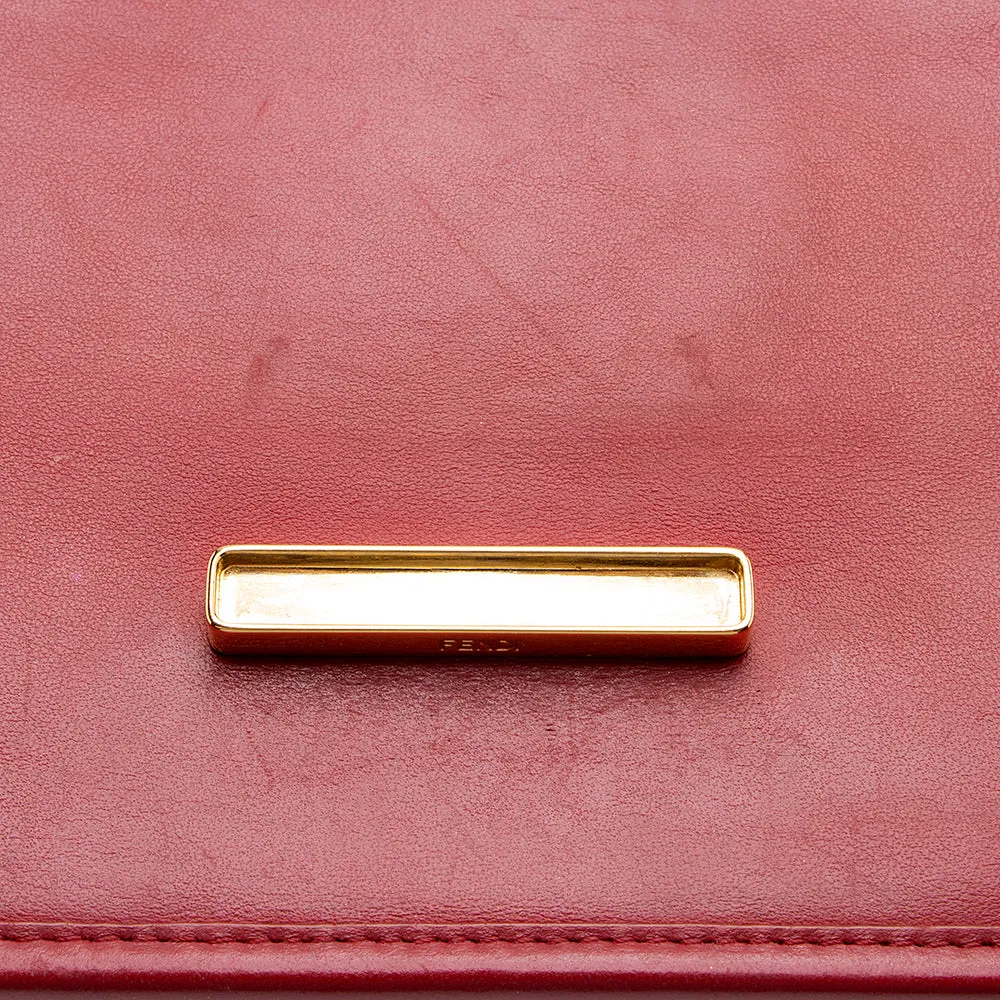 Fendi Calfskin Kan I Shoulder Bag (SHF-13965)