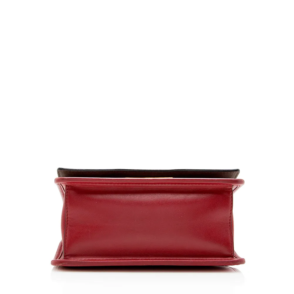Fendi Calfskin Kan I Shoulder Bag (SHF-13965)