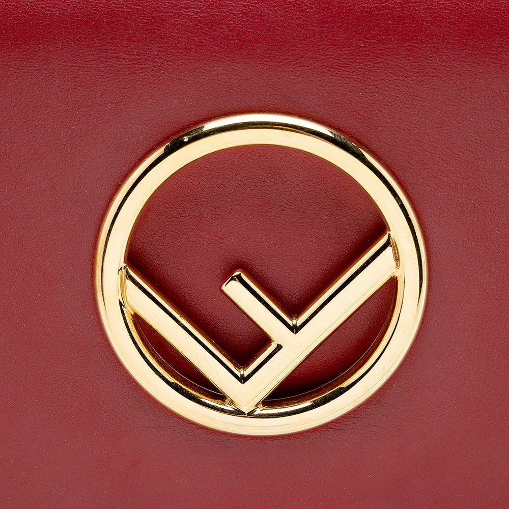 Fendi Calfskin Kan I Shoulder Bag (SHF-13965)