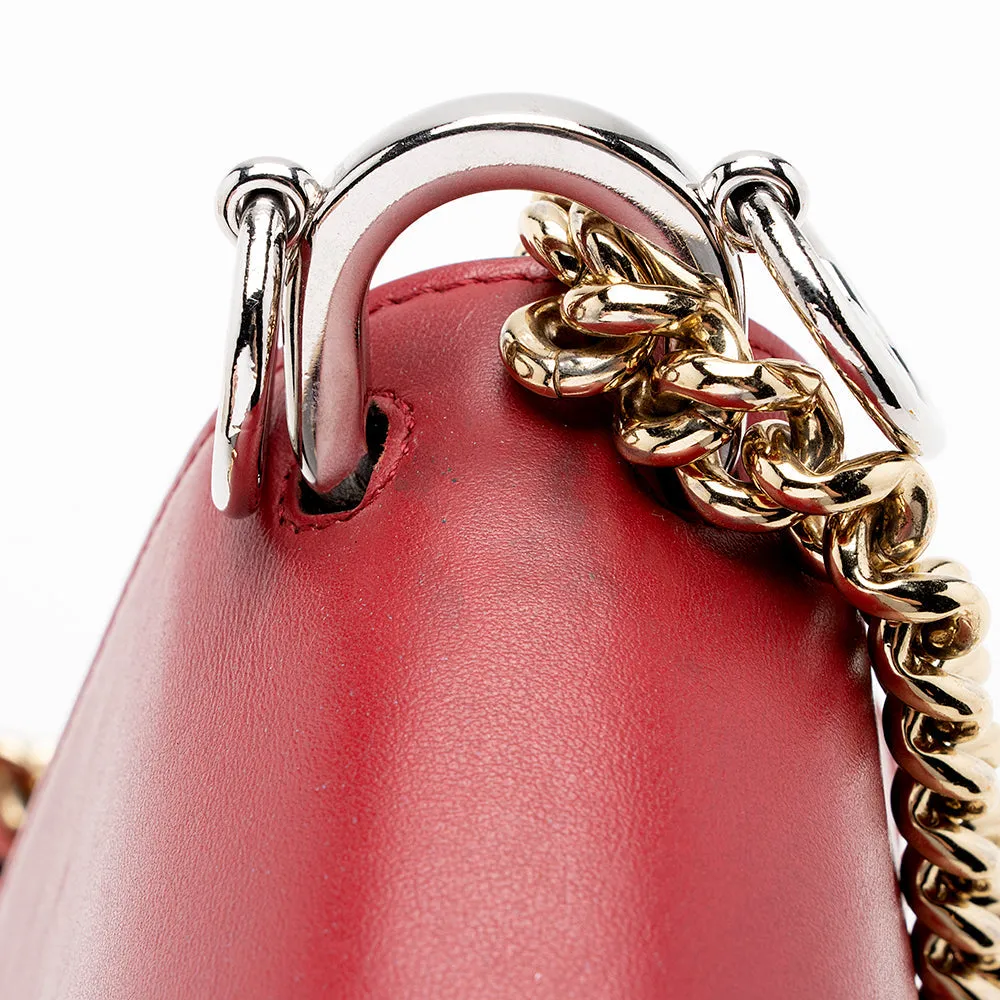 Fendi Calfskin Kan I Shoulder Bag (SHF-13965)
