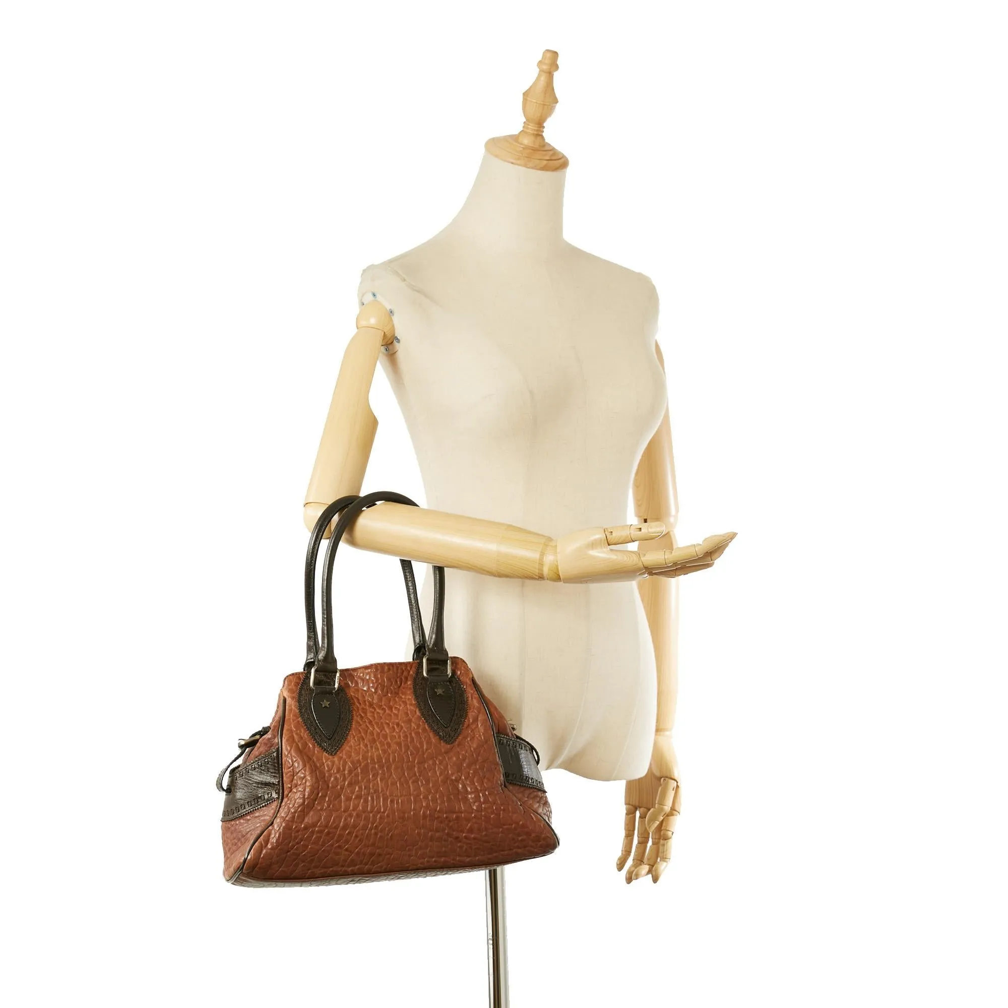 Fendi Etniko Leather Handbag (SHG-22132)