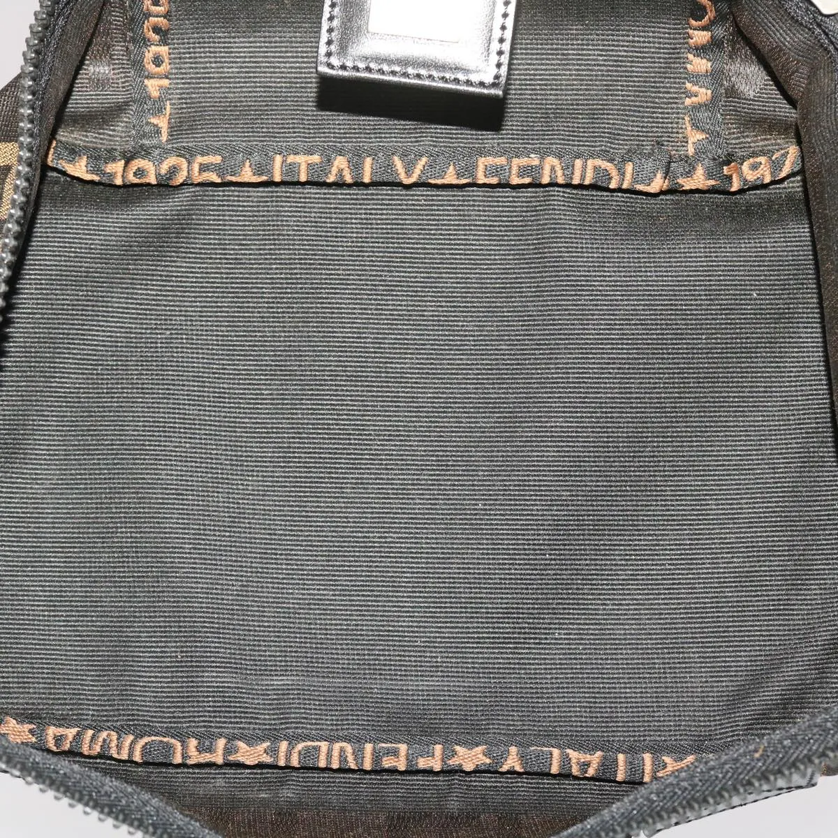 FENDI Hand Bag Nylon Black  yb205