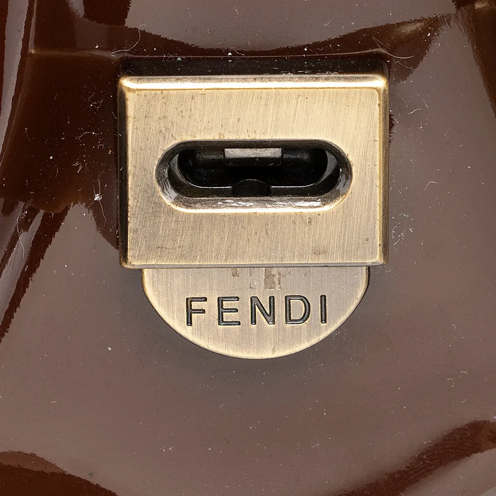 Fendi Patent Leather B Buckle Bag - FINAL SALE (SHF-19713)