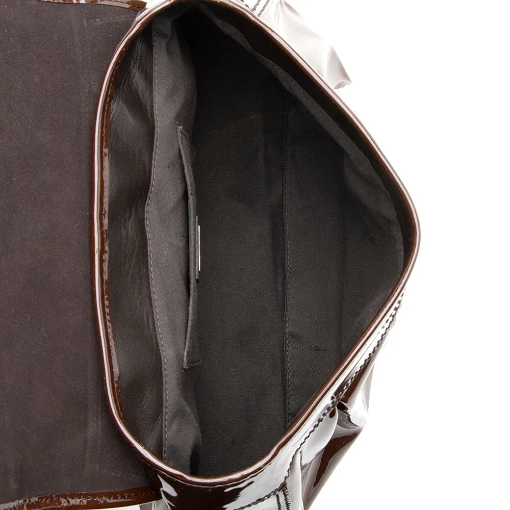 Fendi Patent Leather B Buckle Bag - FINAL SALE (SHF-19713)