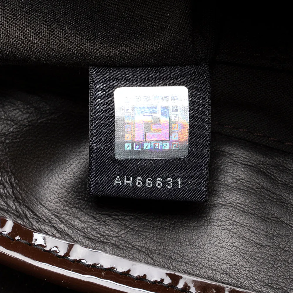 Fendi Patent Leather B Buckle Bag - FINAL SALE (SHF-19713)