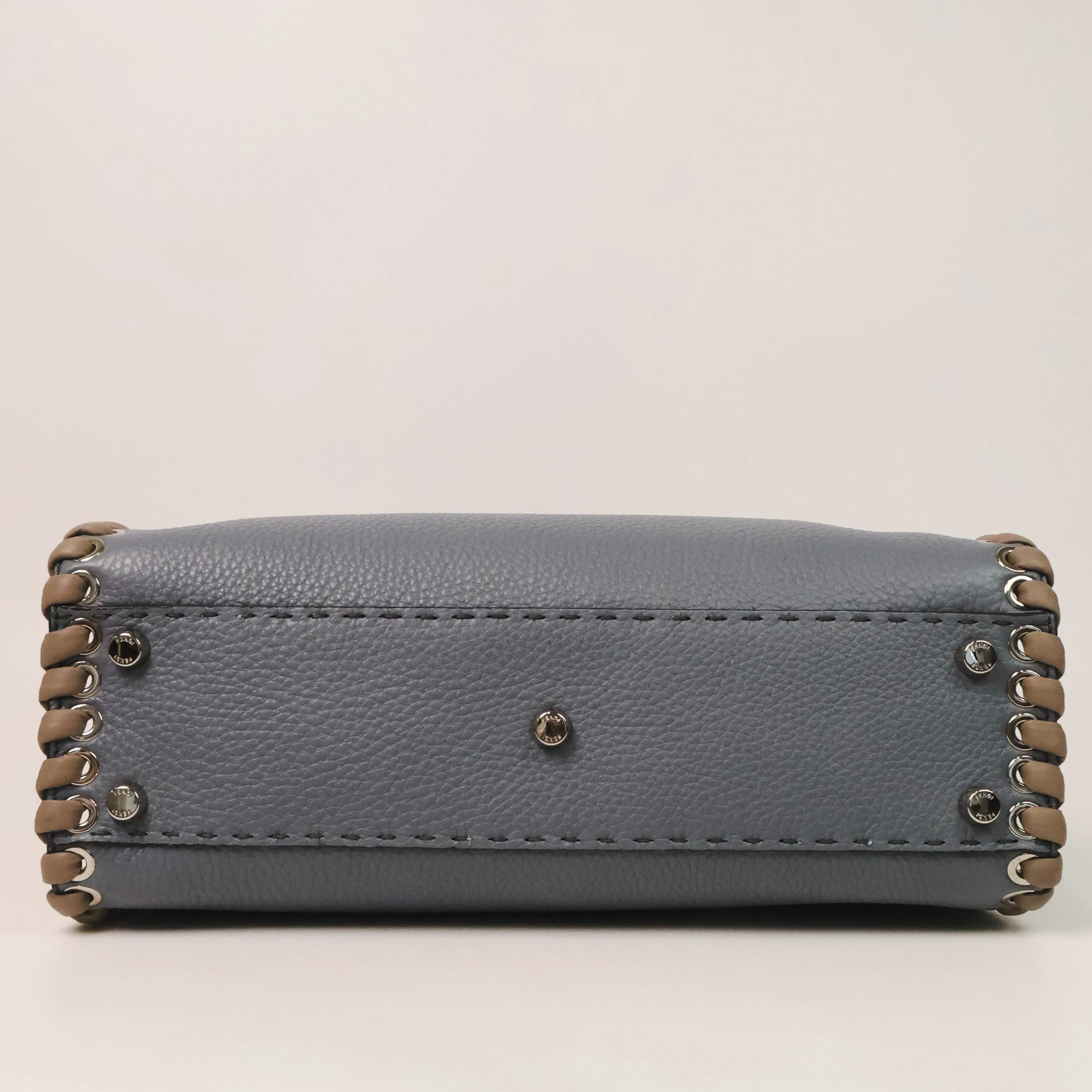 Fendi Peekaboo Regular Blue Gray