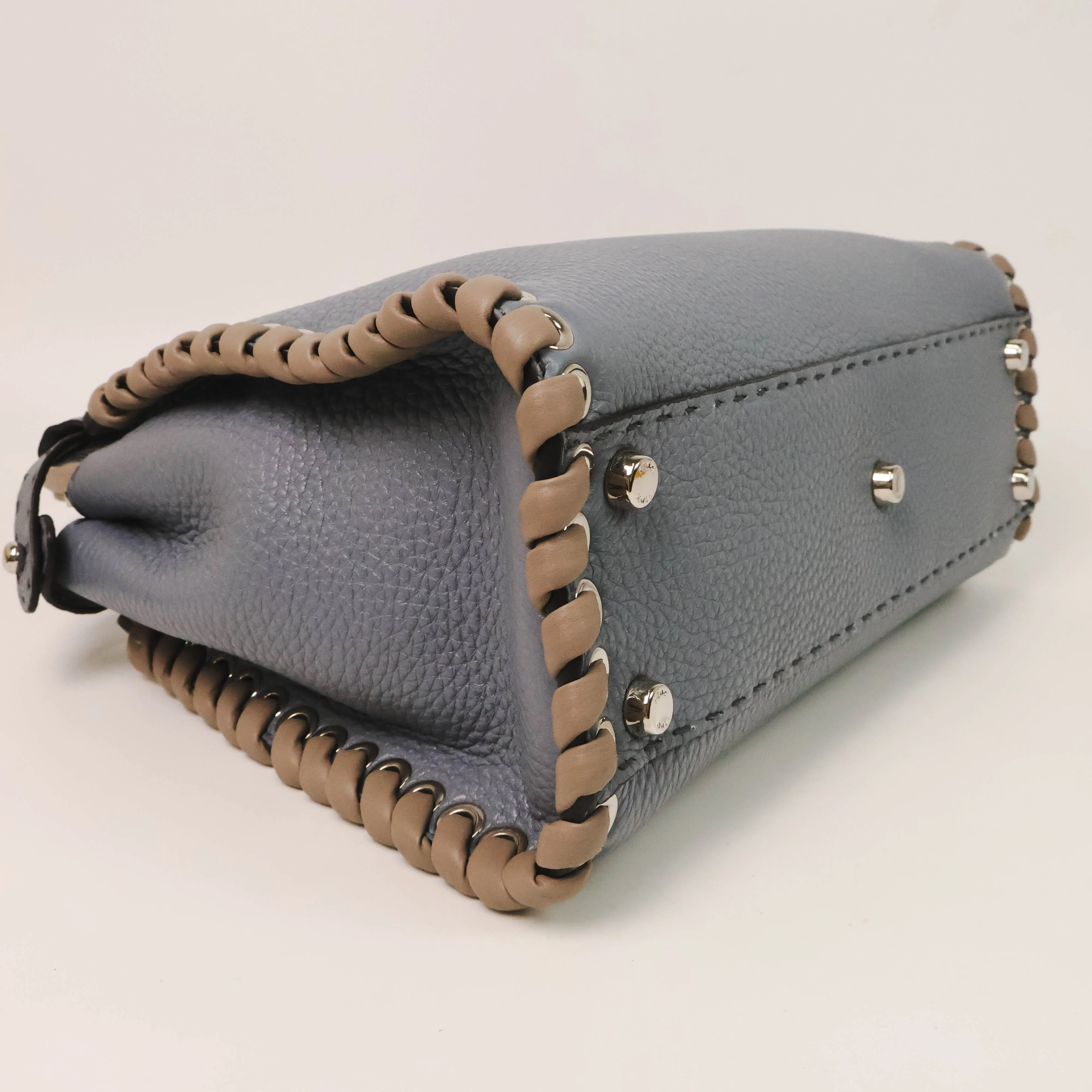 Fendi Peekaboo Regular Blue Gray