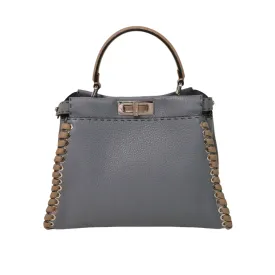 Fendi Peekaboo Regular Blue Gray