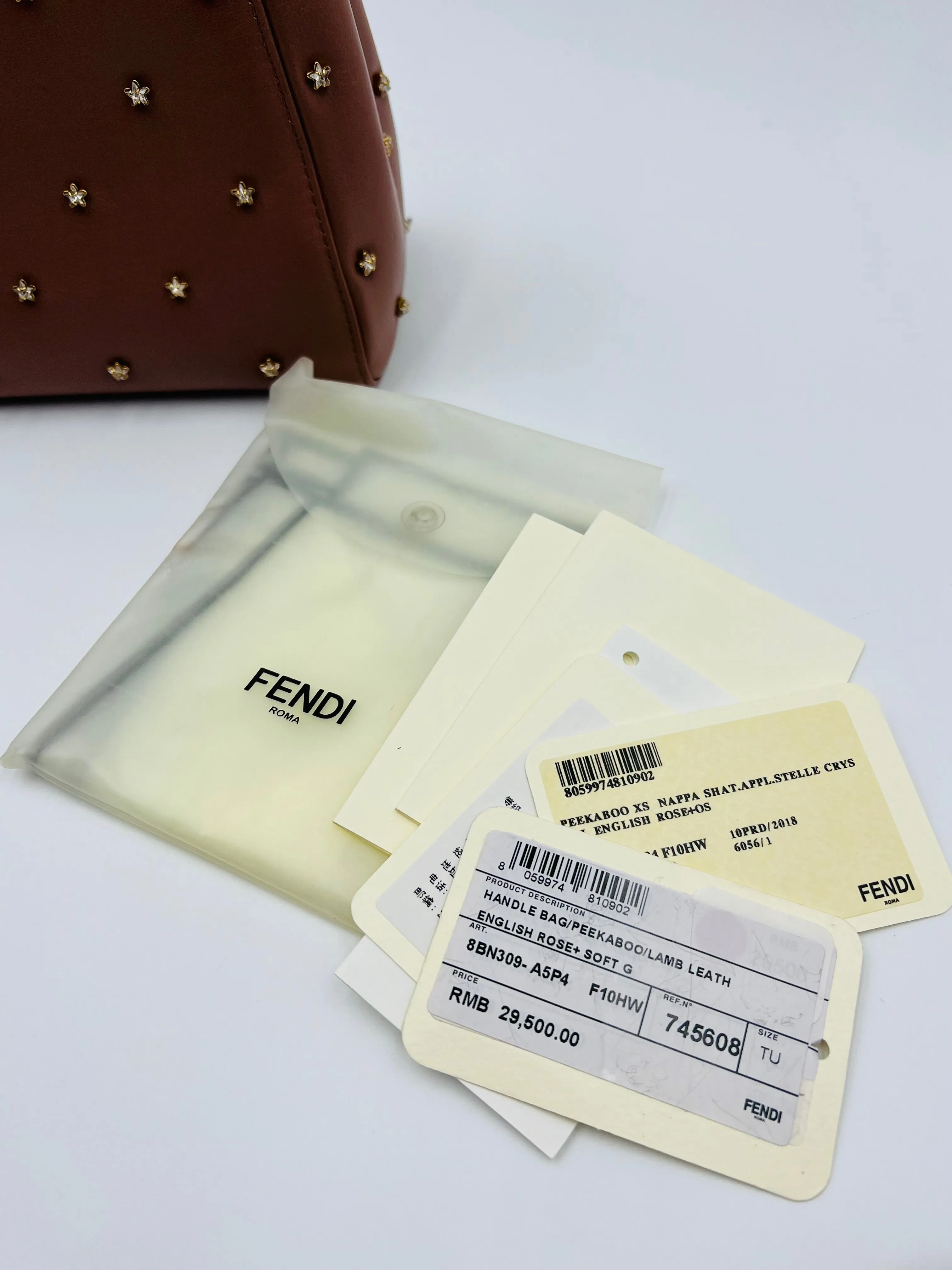 Fendi peekaboo xs iconic limited edition