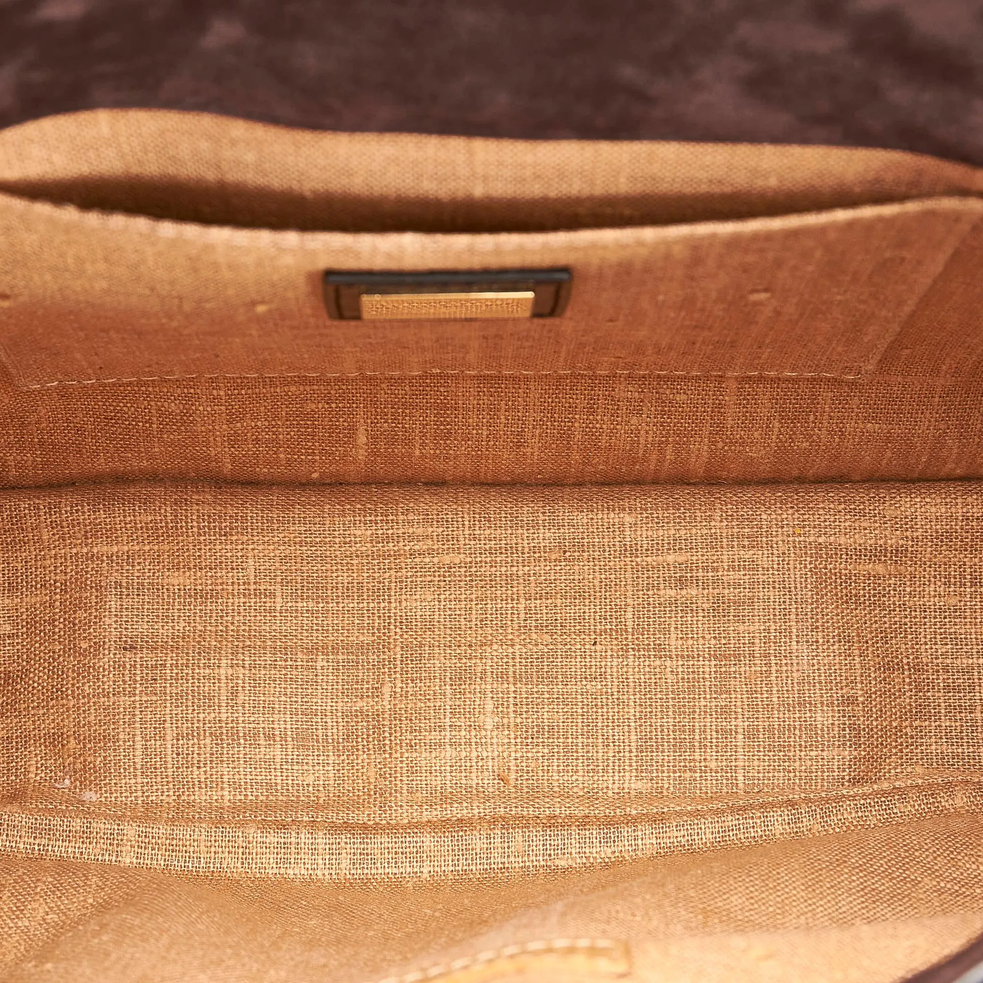 Fendi Secret Code F3 Leather Satchel (SHG-33043)