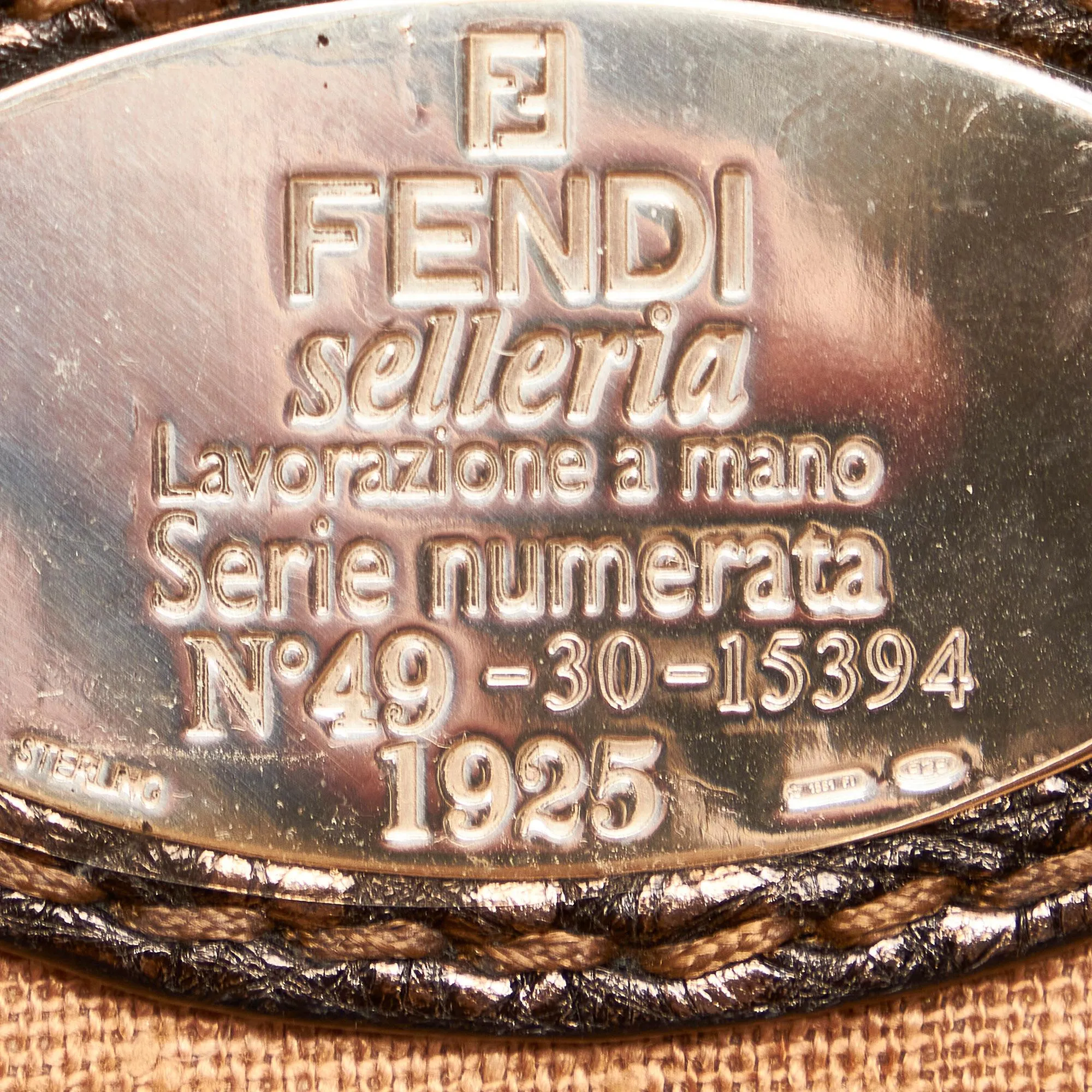 Fendi Selleria Pomodorino Leather Tote Bag (SHG-26888)