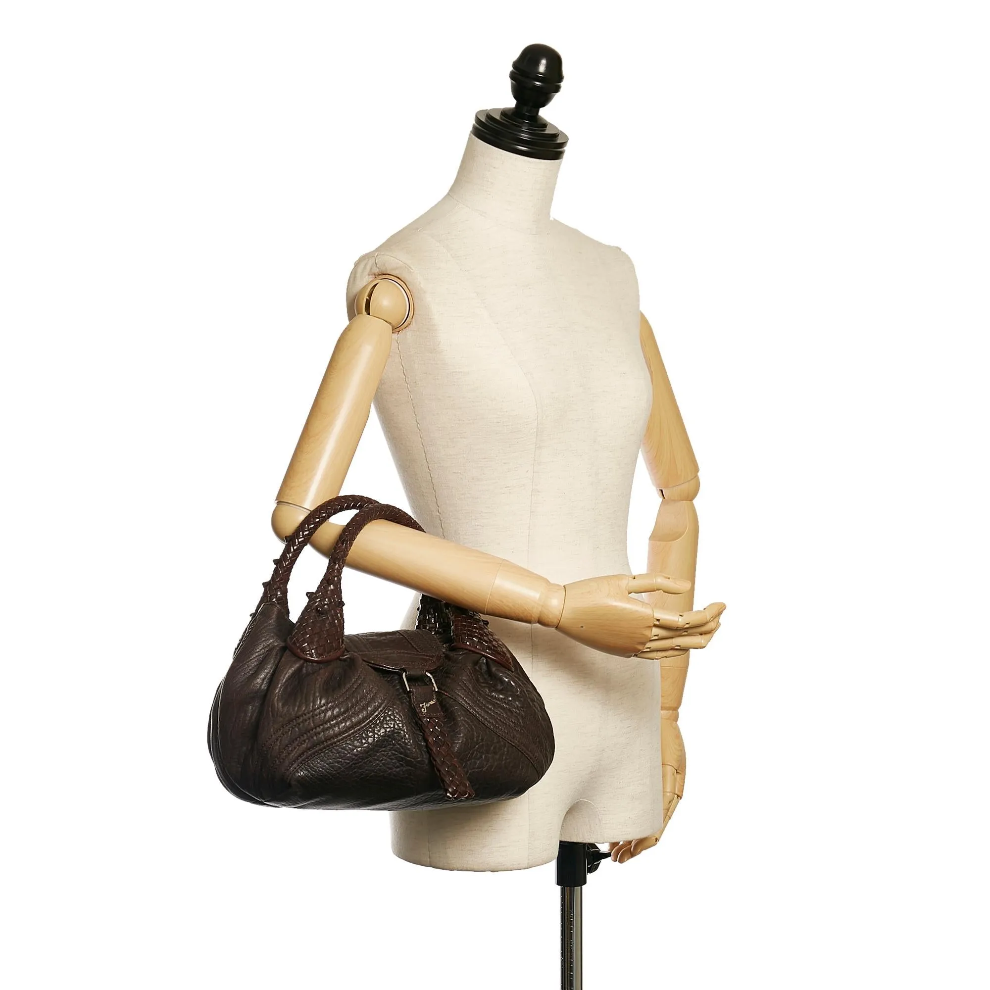 Fendi Spy Leather Handbag (SHG-34436)
