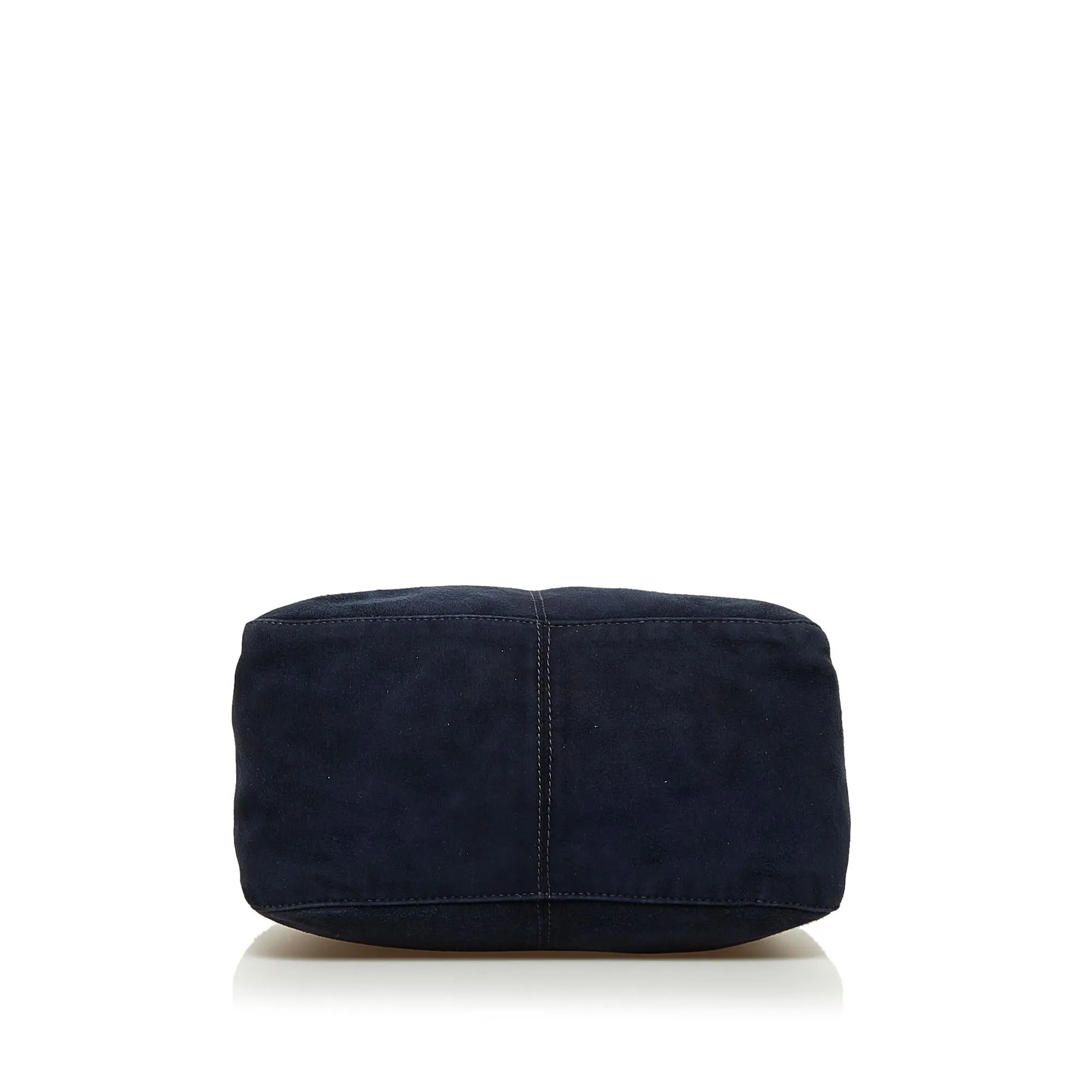 Fendi Suede Double Flap (SHG-gKaUYE)