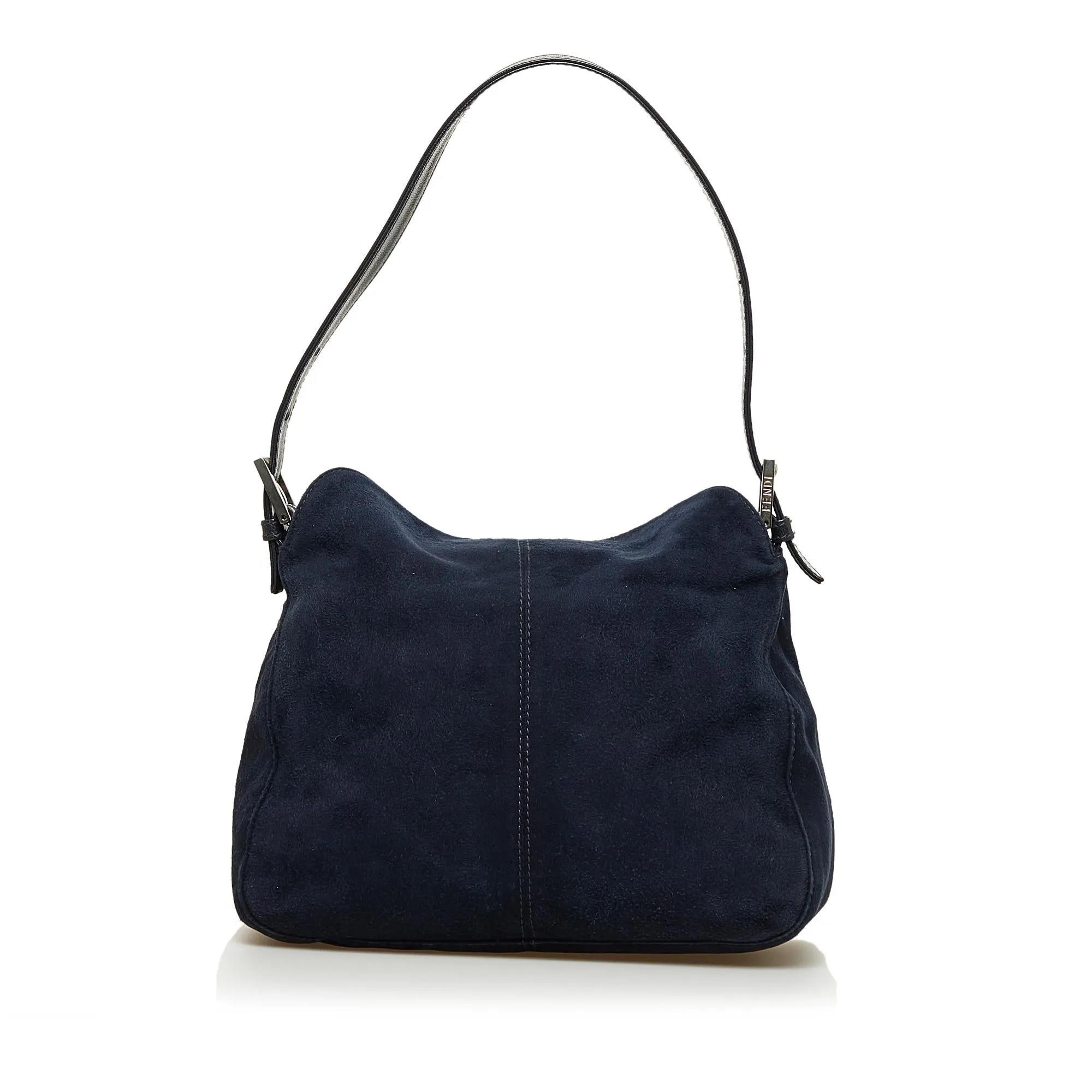 Fendi Suede Double Flap (SHG-gKaUYE)
