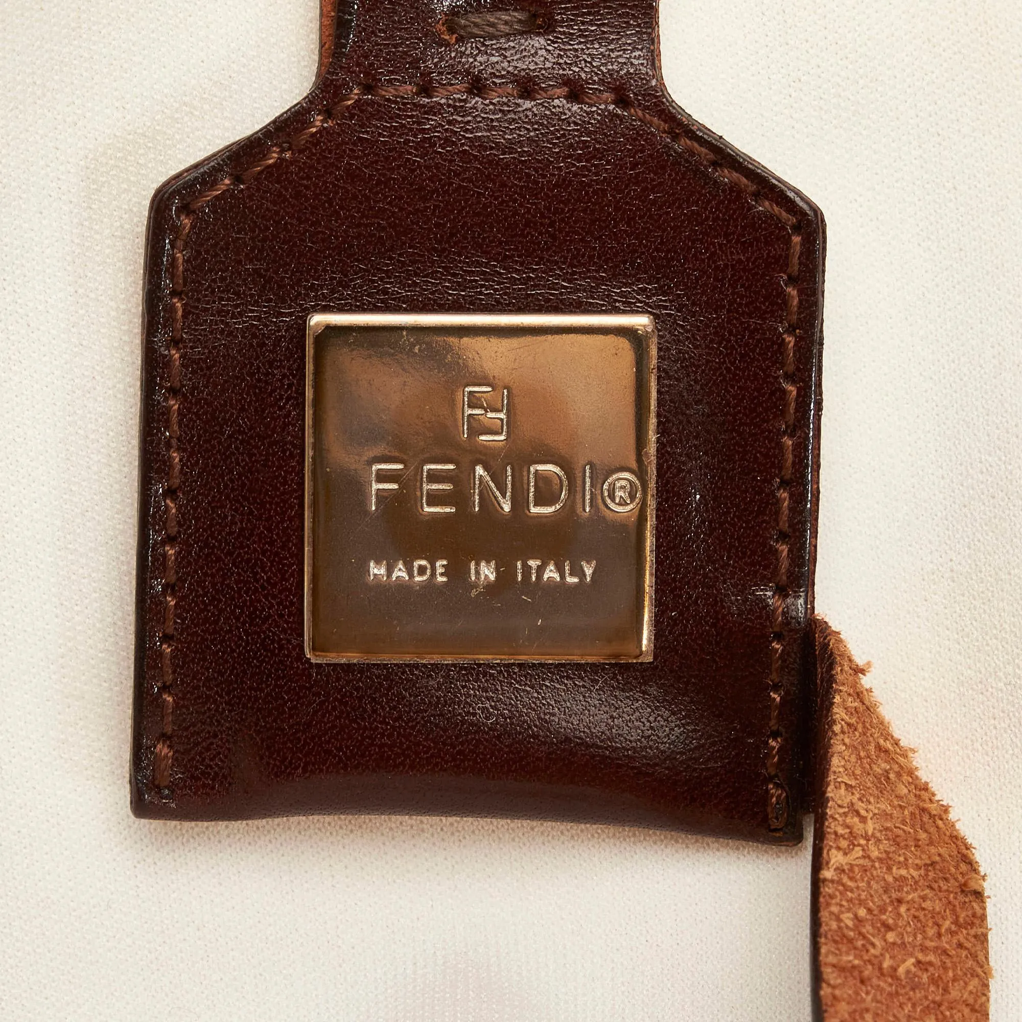 Fendi Zucca Roll Coated Canvas Tote Bag (SHG-31317)