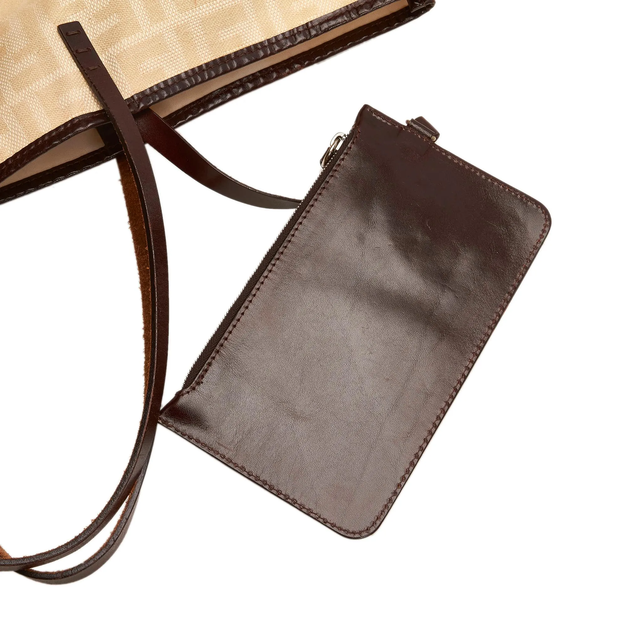 Fendi Zucca Roll Coated Canvas Tote Bag (SHG-31317)