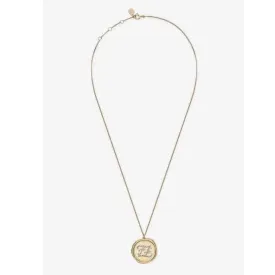 FF NECKLACE GOLD DIAMOND
