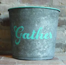 Gather Sap Bucket