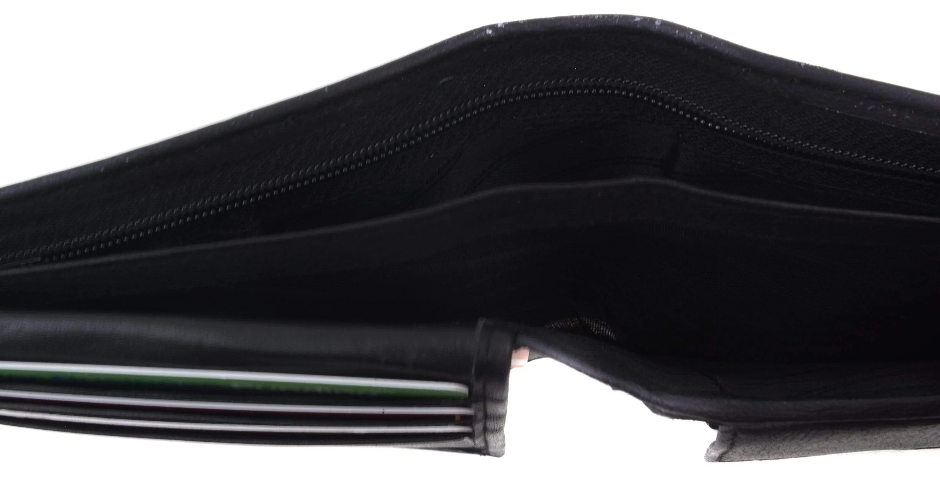 Genuine Lambskin Soft Leather Bifold Credit Card Wallet with Coin Pouch 59