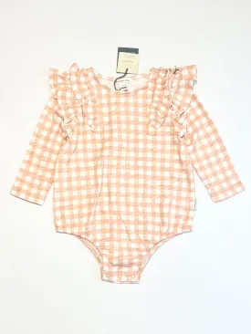 Gingham bodysuit brand new - Size 1