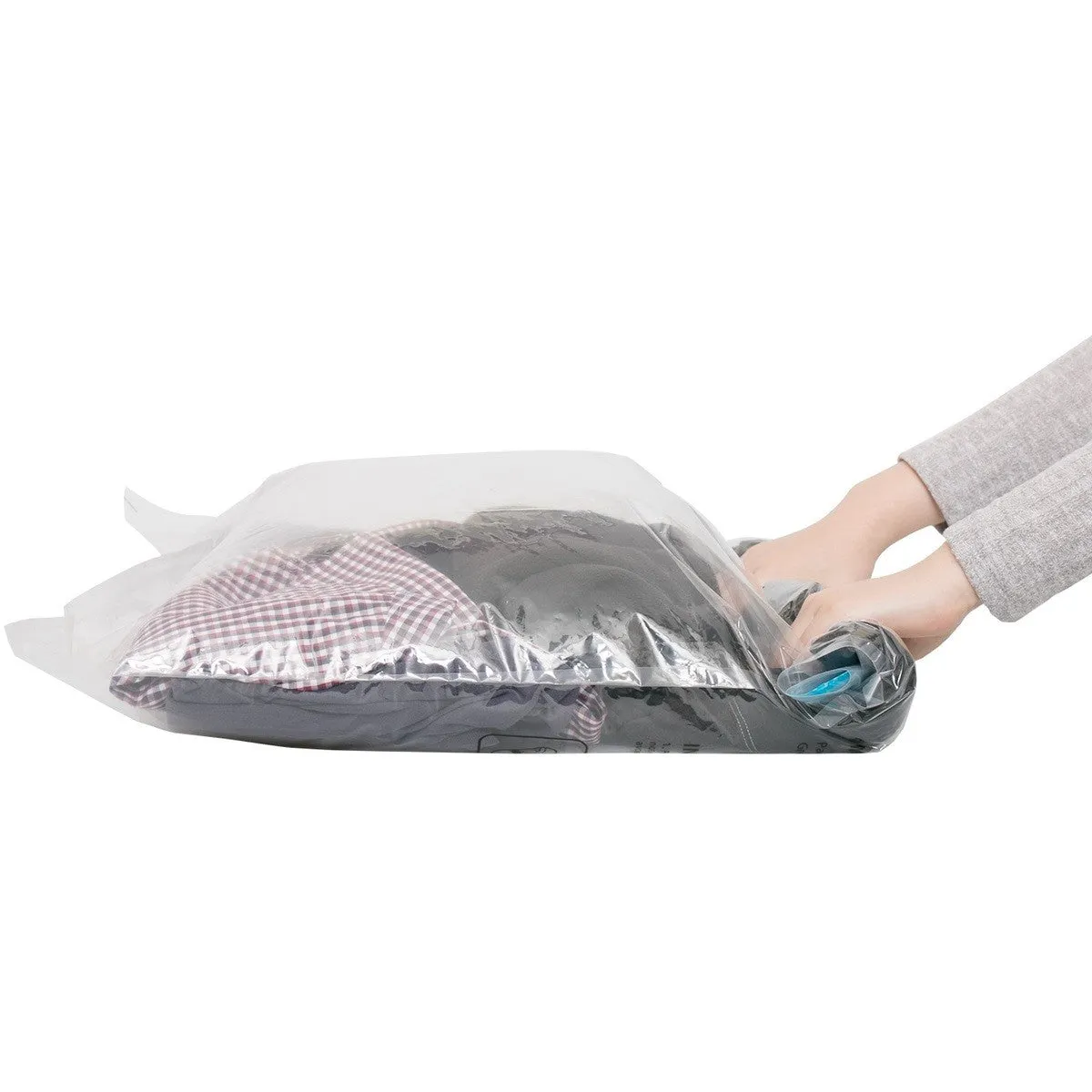 Globite Travel Compression Bags 2 Pack - Clear