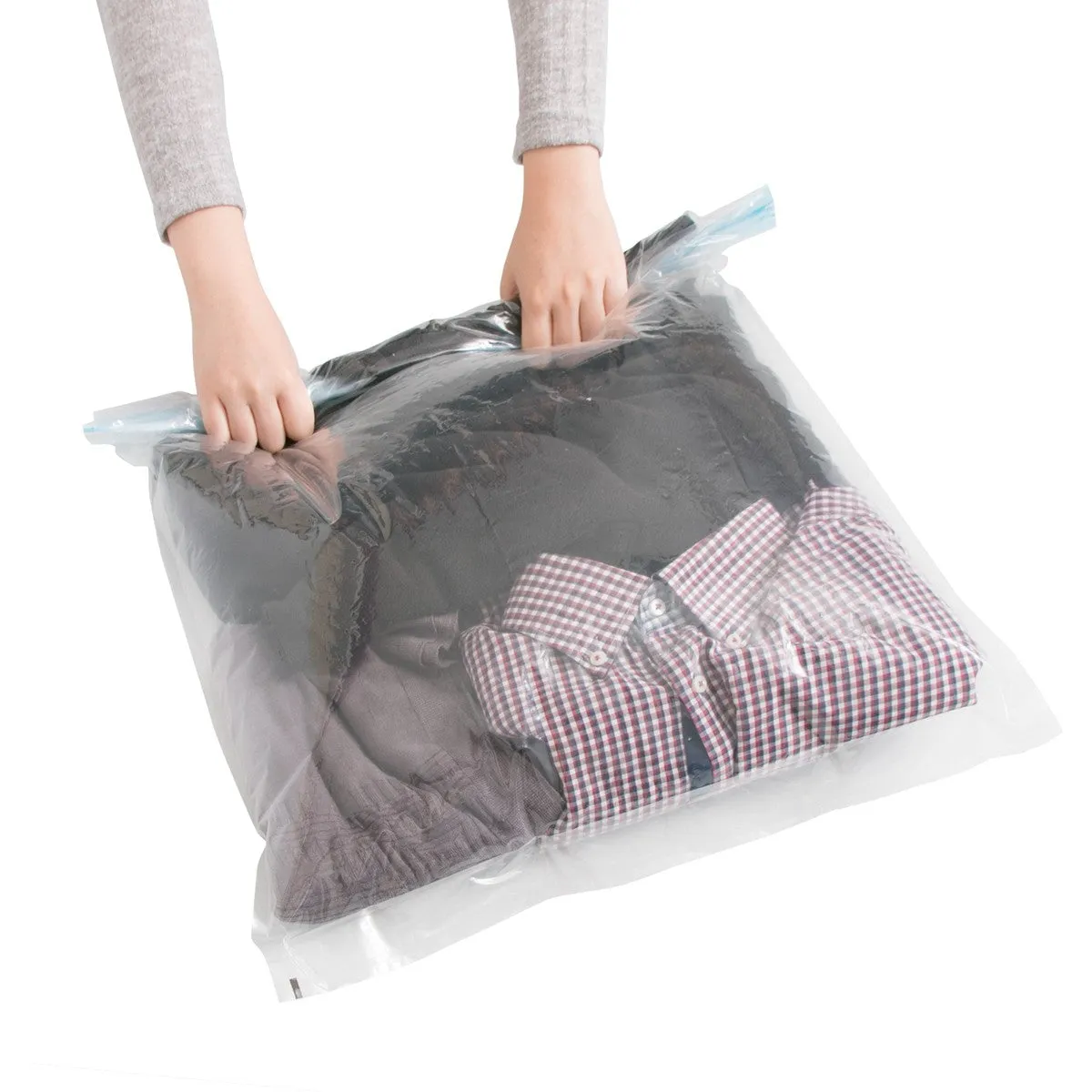 Globite Travel Compression Bags 2 Pack - Clear