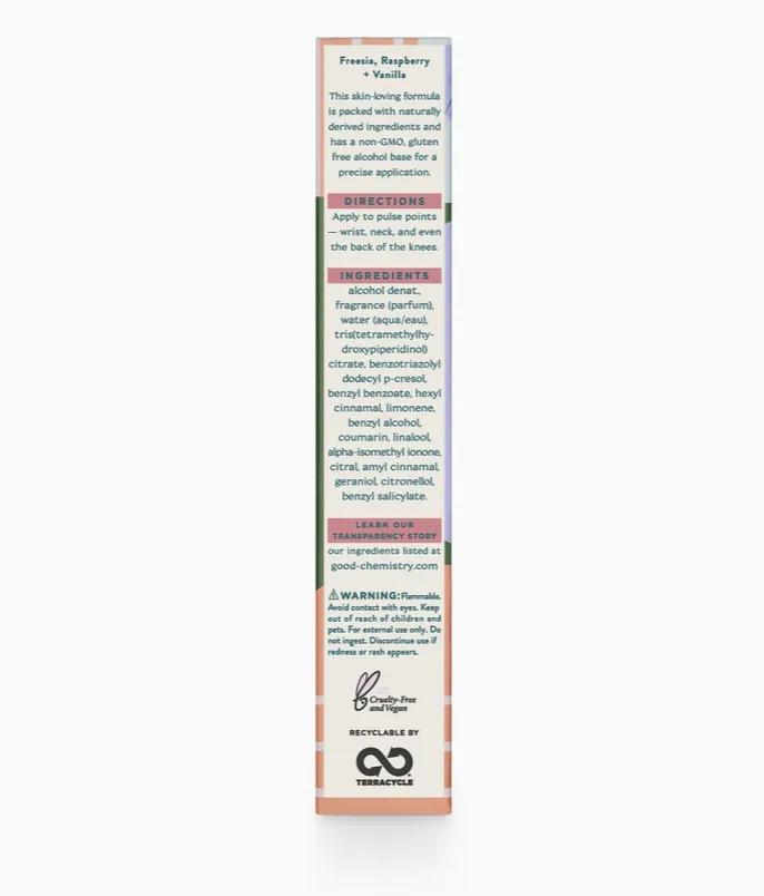 Good Chemistry Eau De Parfum Travel Sprays - 9 Scents