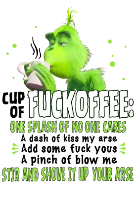 Green monster coffee, character