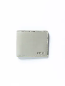 Grey Leather Wallet - FAMW23-001