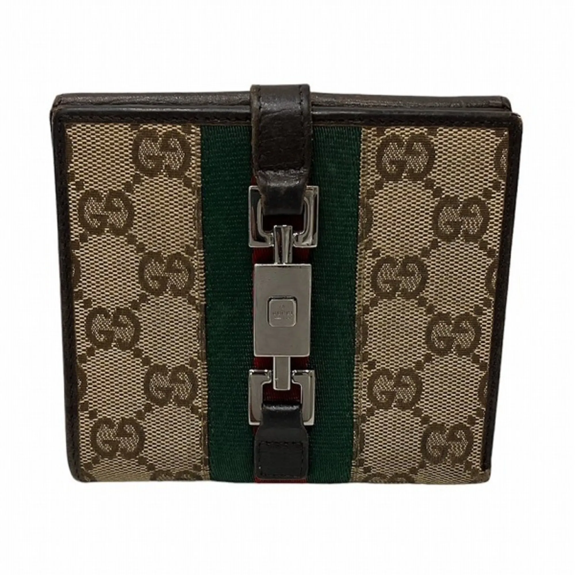 GUCCI Sherry Jackie 05474 Bifold Wallet Ladies