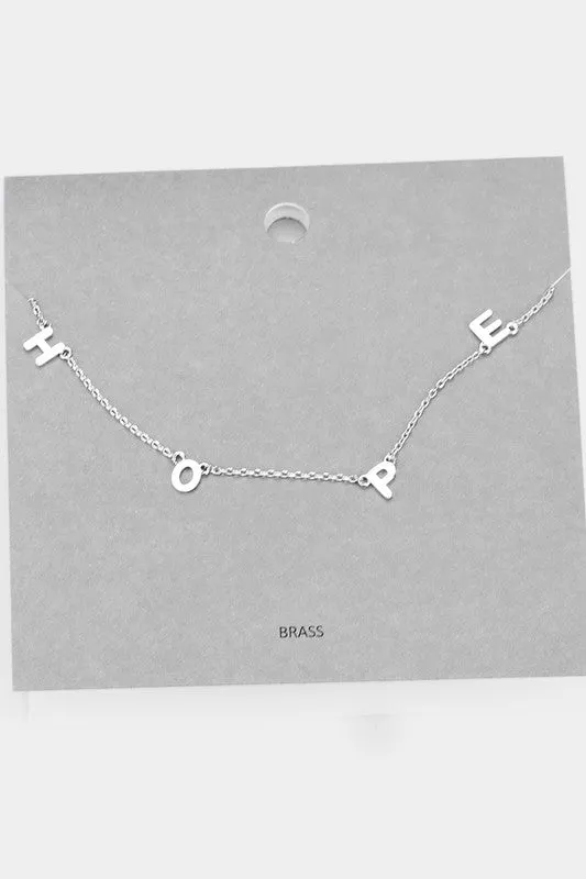Hope Chain Necklace