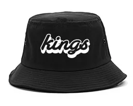 Kings Blue Gradient Logo Bucket Hat