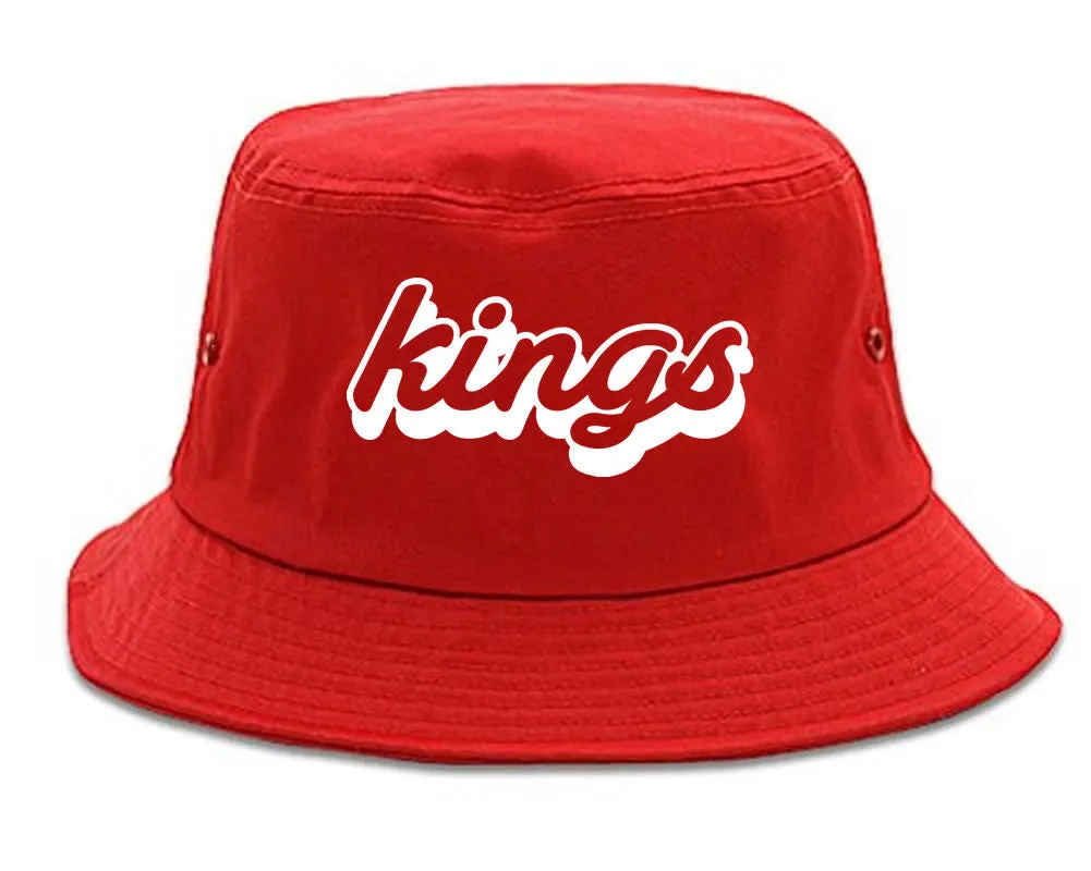Kings Blue Gradient Logo Bucket Hat