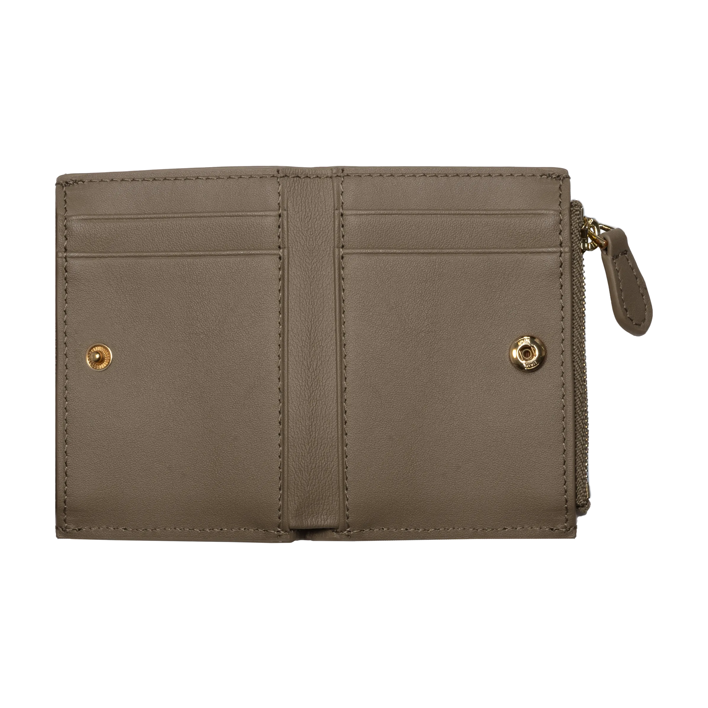 Klara Zip Bifold - Beige