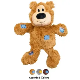 KONG Wild Knots Durable Teddy Bear for Dogs with Internal Rope