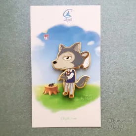 Legosi Animal Crossing Beastars Villager Pin