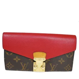 Louis Vuitton Pallas  Leather Wallet  ()