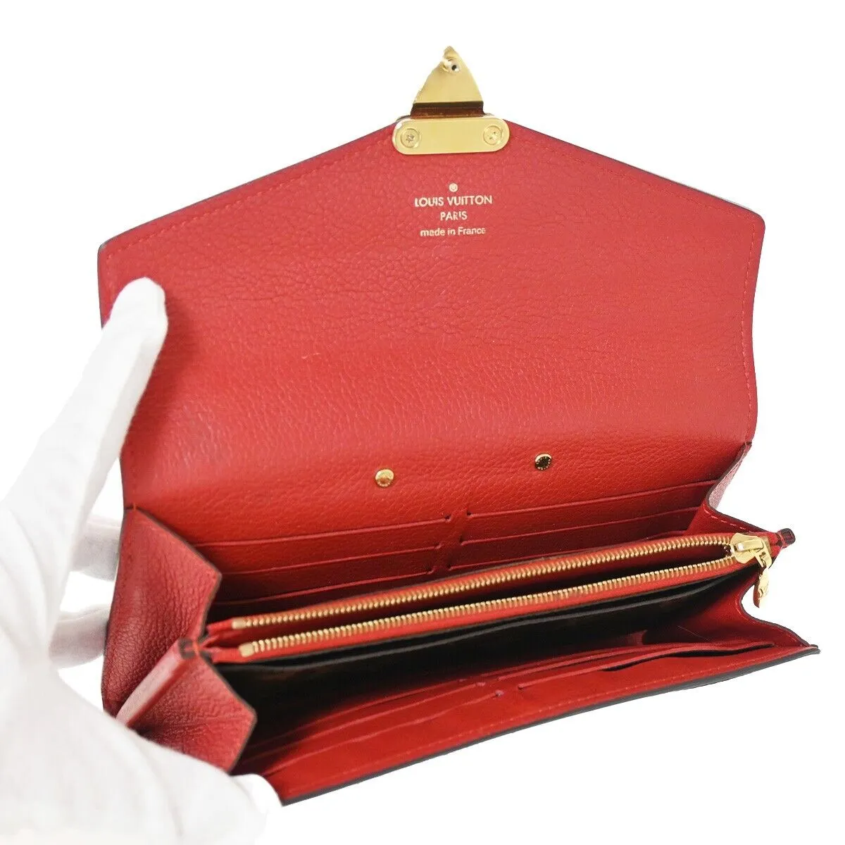Louis Vuitton Pallas  Leather Wallet  ()