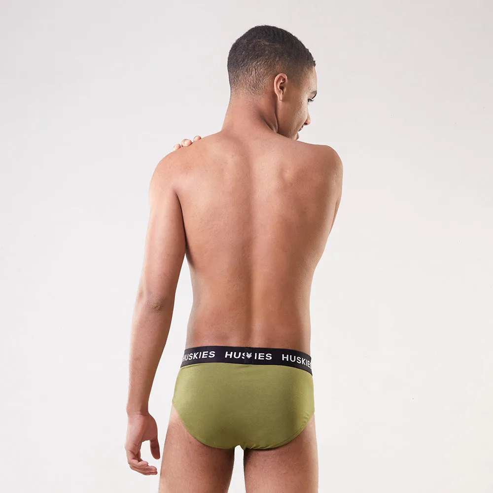 Luxury Modal Brief - Olive-Green