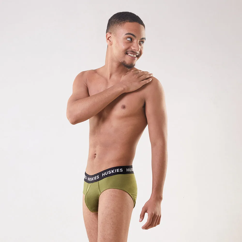 Luxury Modal Brief - Olive-Green