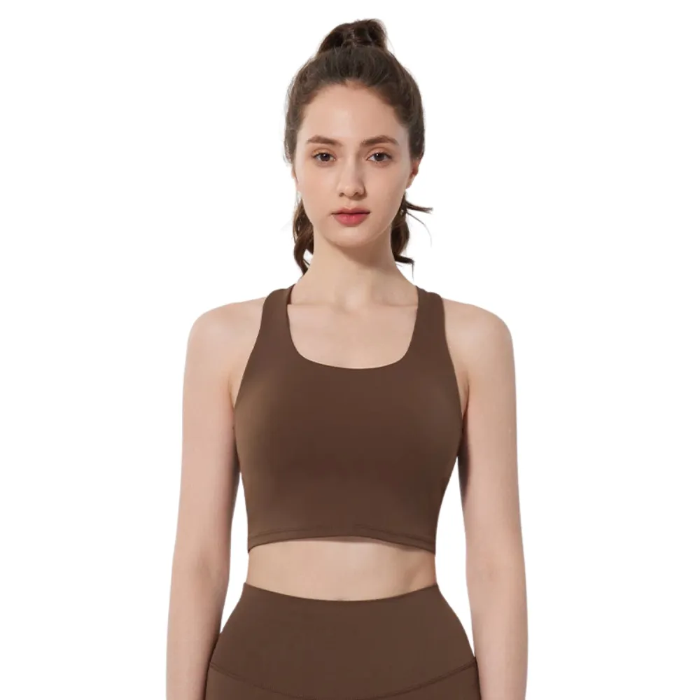 Magic Seamless Criss-Cross Back Sports Bra | Comfortable & Lightweight Support