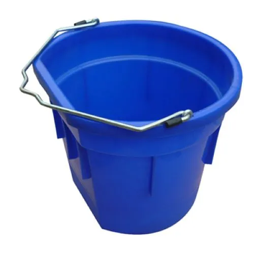 Master Rancher MR20QP/FSB-BLUE 20-Quart Blue Flat Sided Utility Bucket Pail - Quantity of 2