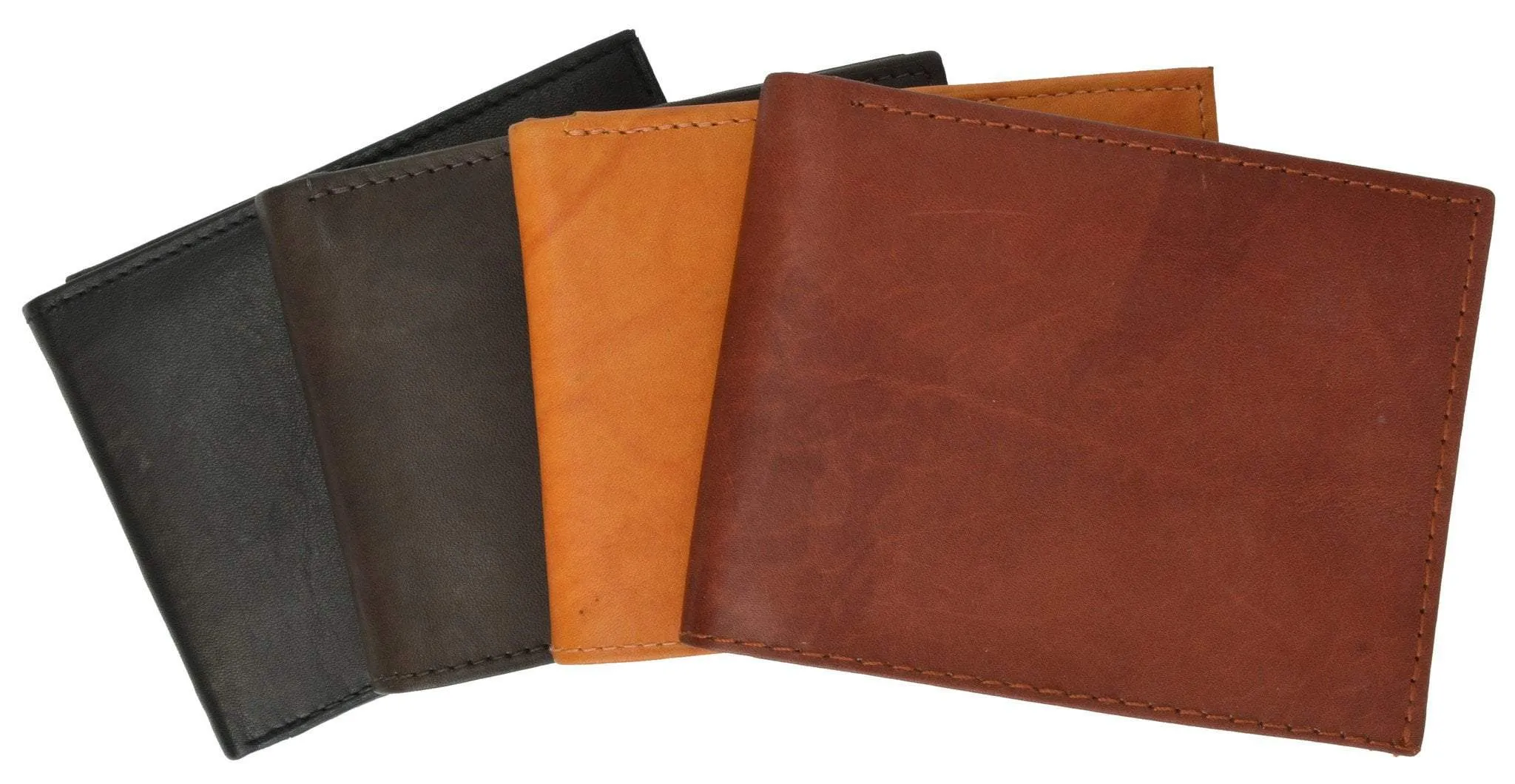 Mens Bifold Wallet with ID Window and Credit Card Slots 578 CF