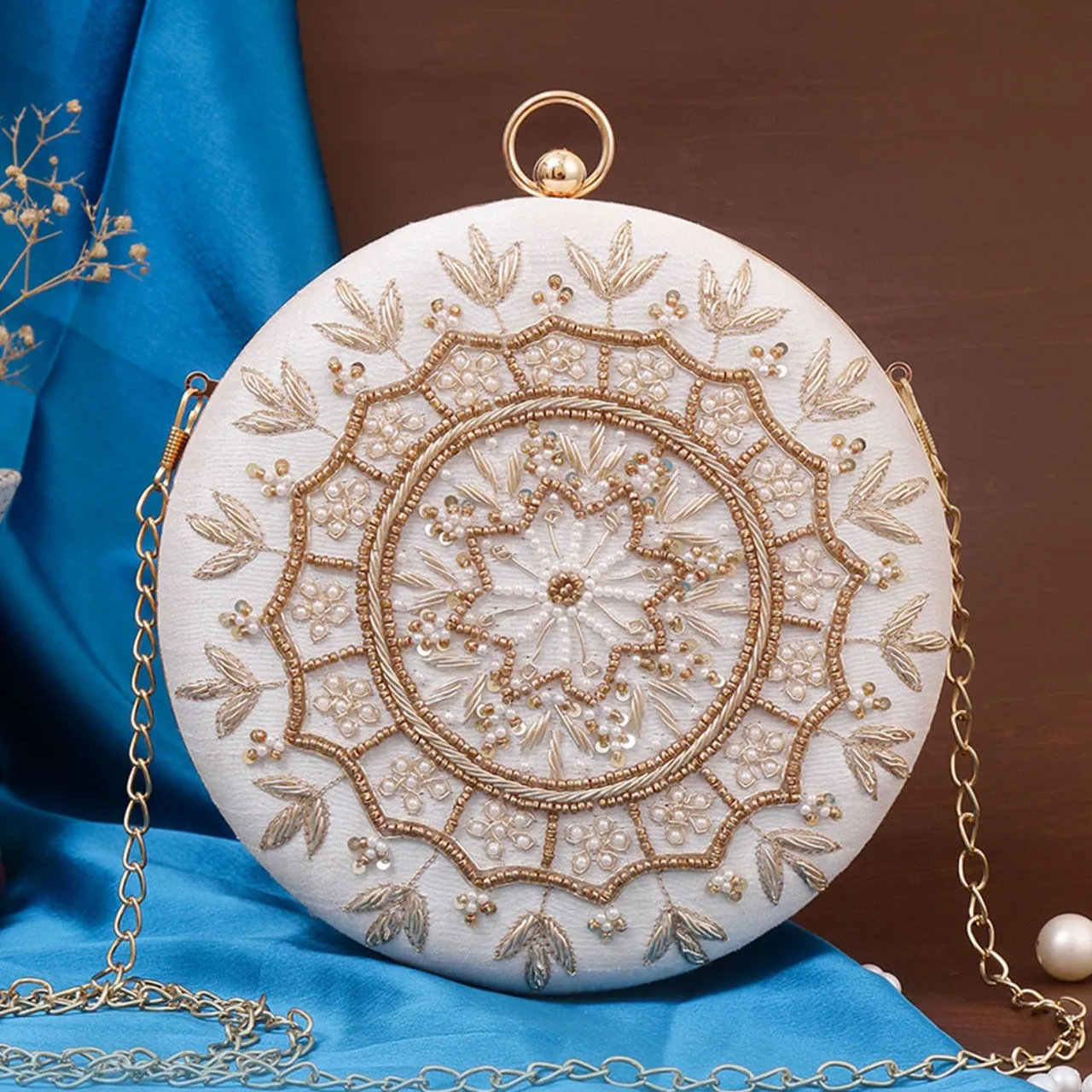 MINDY Clutch (Ivory)