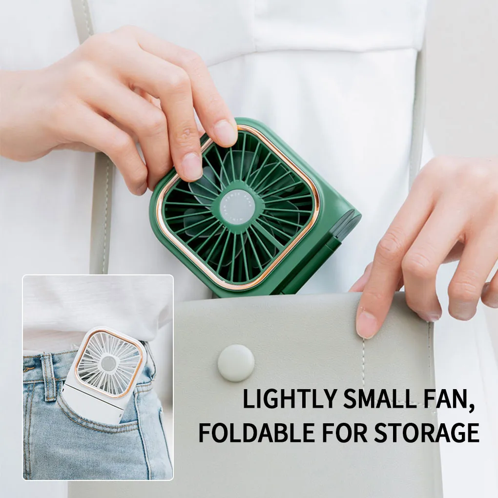 Mini Foldable Cooling Fan Rechargeable
