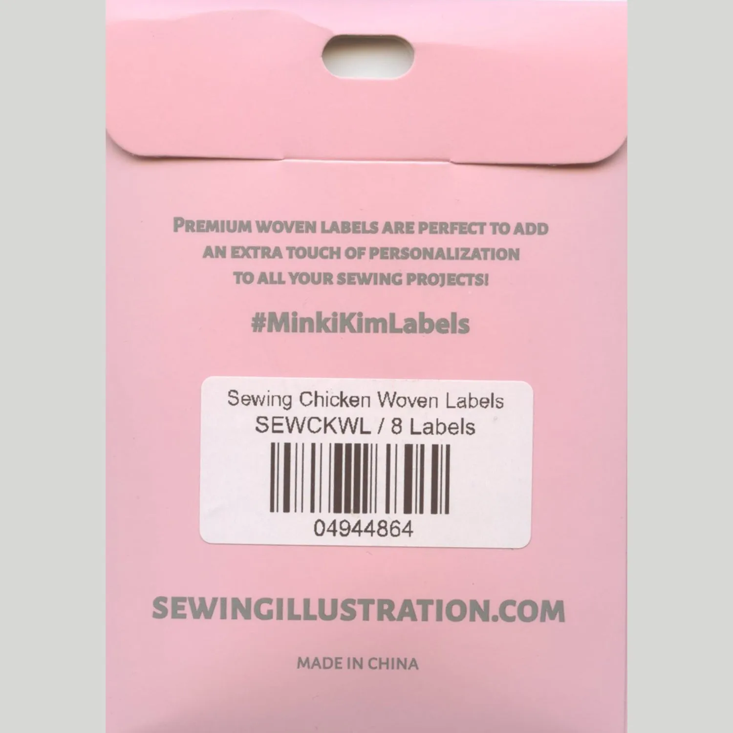 Minki Kim Woven Labels - Sewing Chicken