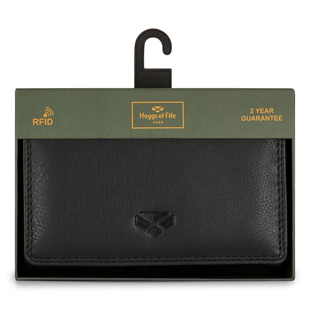 Monarch Leather Bifold Purse - Black by Hoggs of Fife